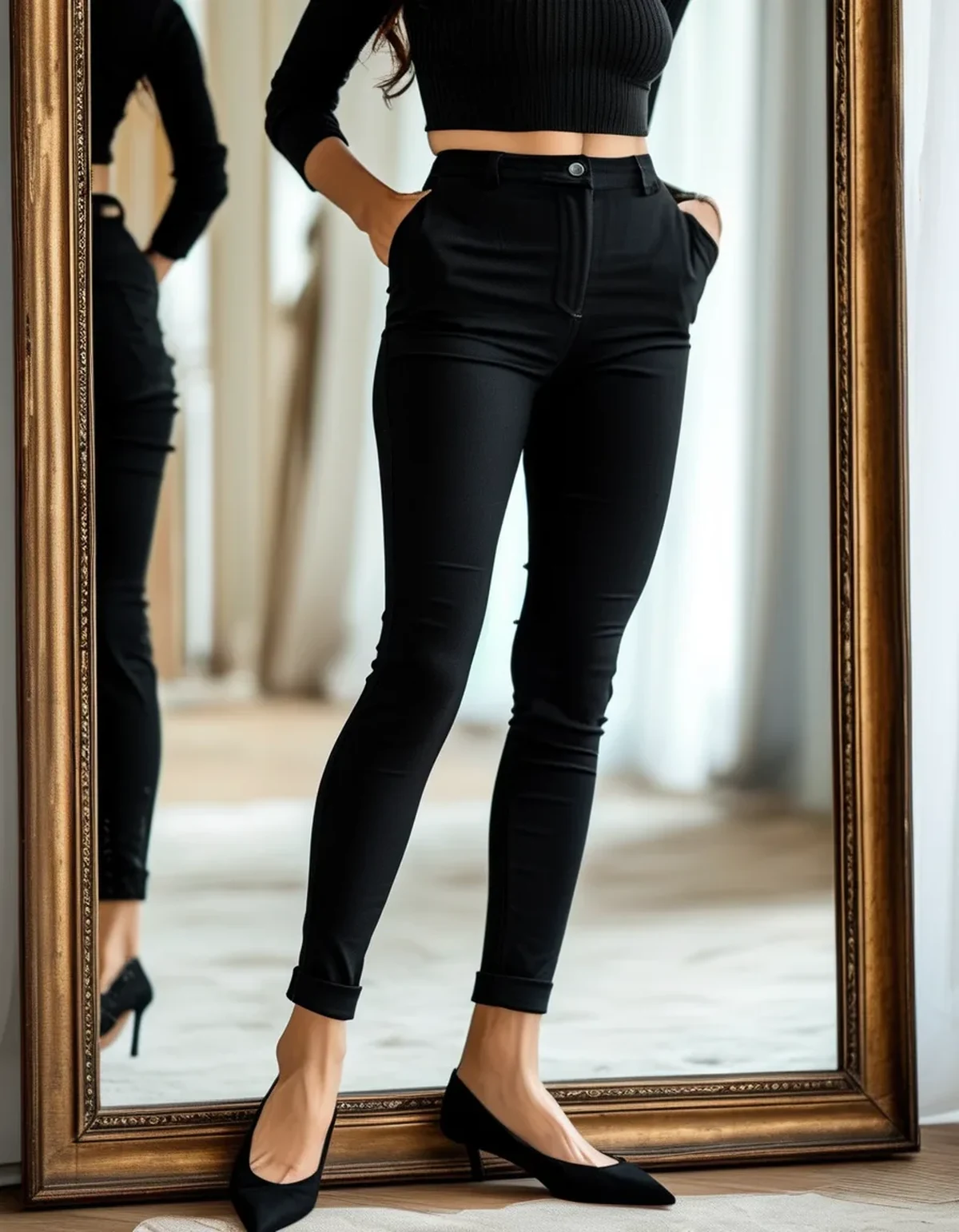 The Shoe Detail That Quietly Shortens Your Leg Line (and What to Wear Instead)