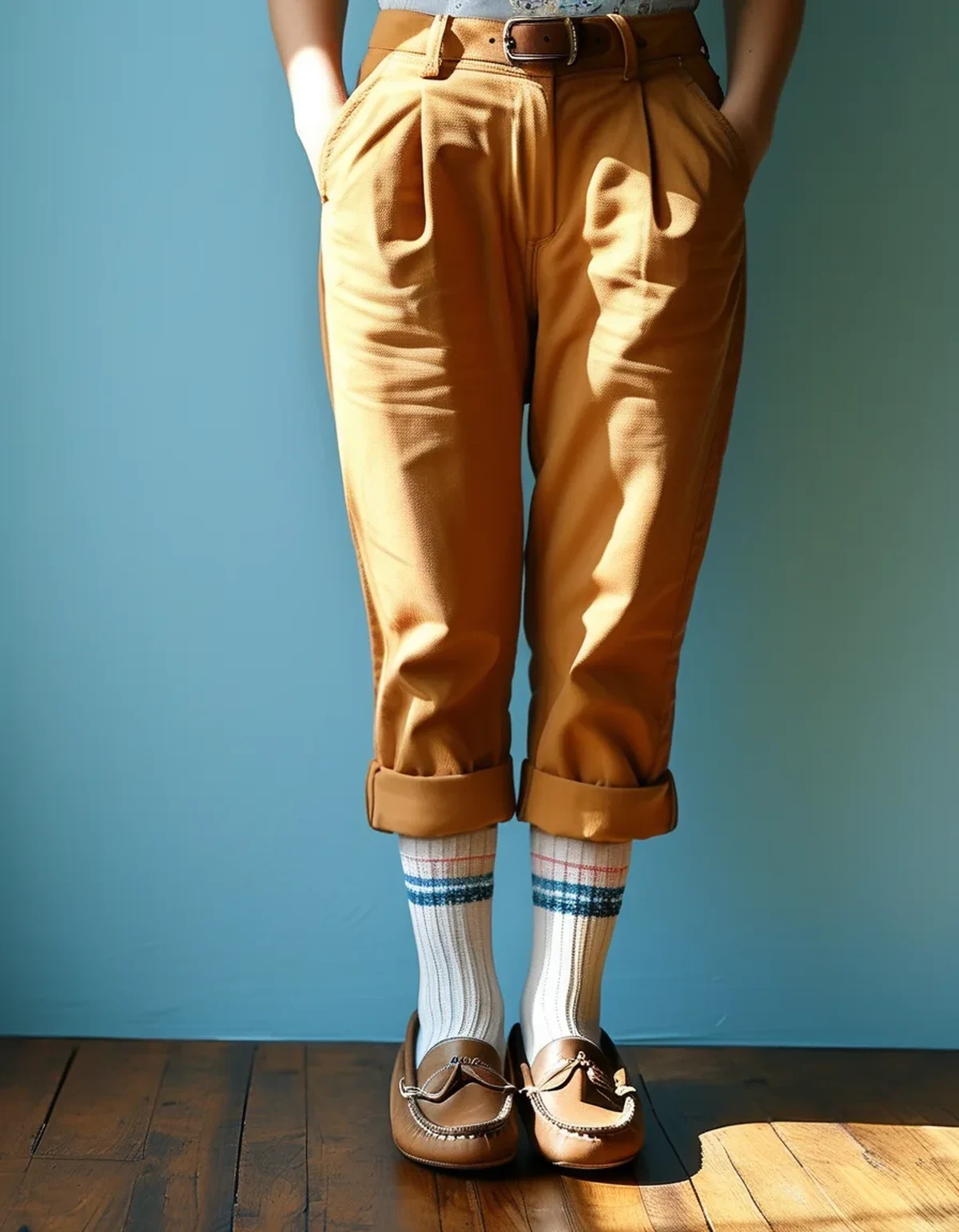Why Ankle Socks Shorten Your Leg Line and Crew Socks Do Not