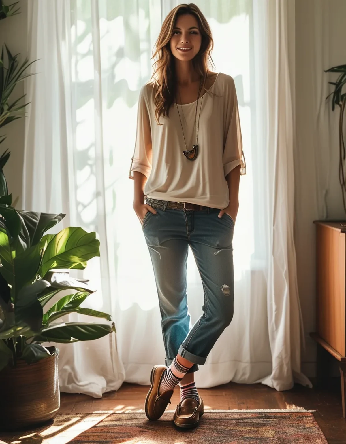 Why Ankle Socks Shorten Your Leg Line and Crew Socks Do Not