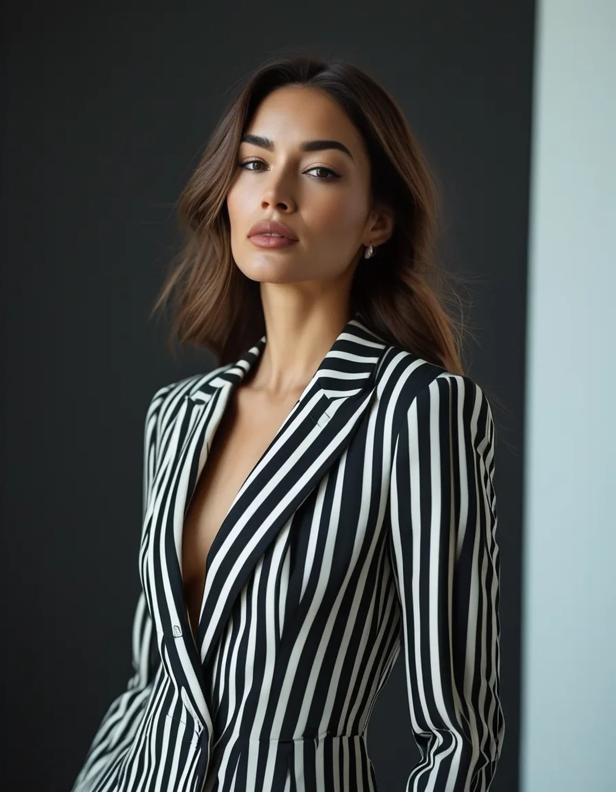 Why the Same Vertical-Line Outfit Lengthens Some Legs More Than Others