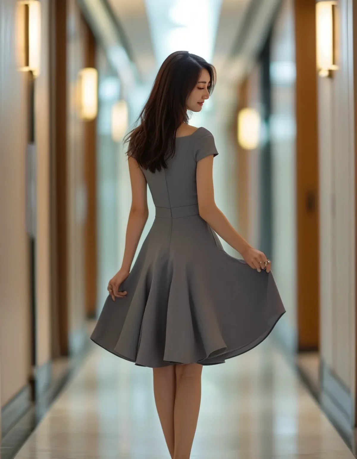 Why the Same Shoe Lengthens Your Leg With Trousers and Shortens It With a Skirt